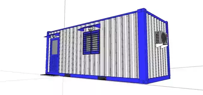 City Simple Art Building-Container-0276