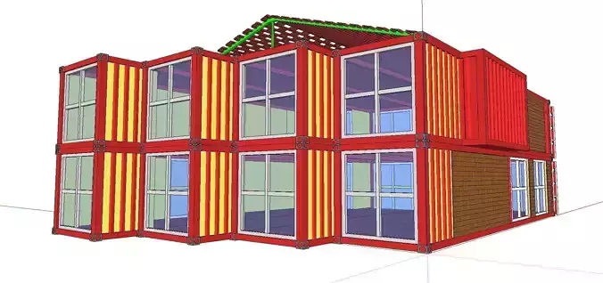 City Simple Art Building-Container-0273