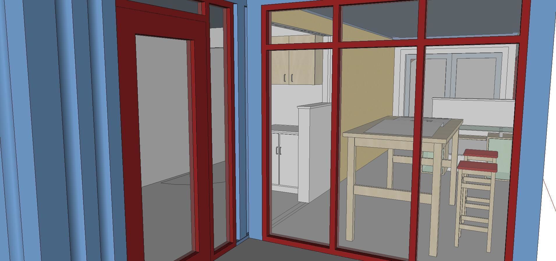 City Simple Art Building-Container-0271 3D model_4