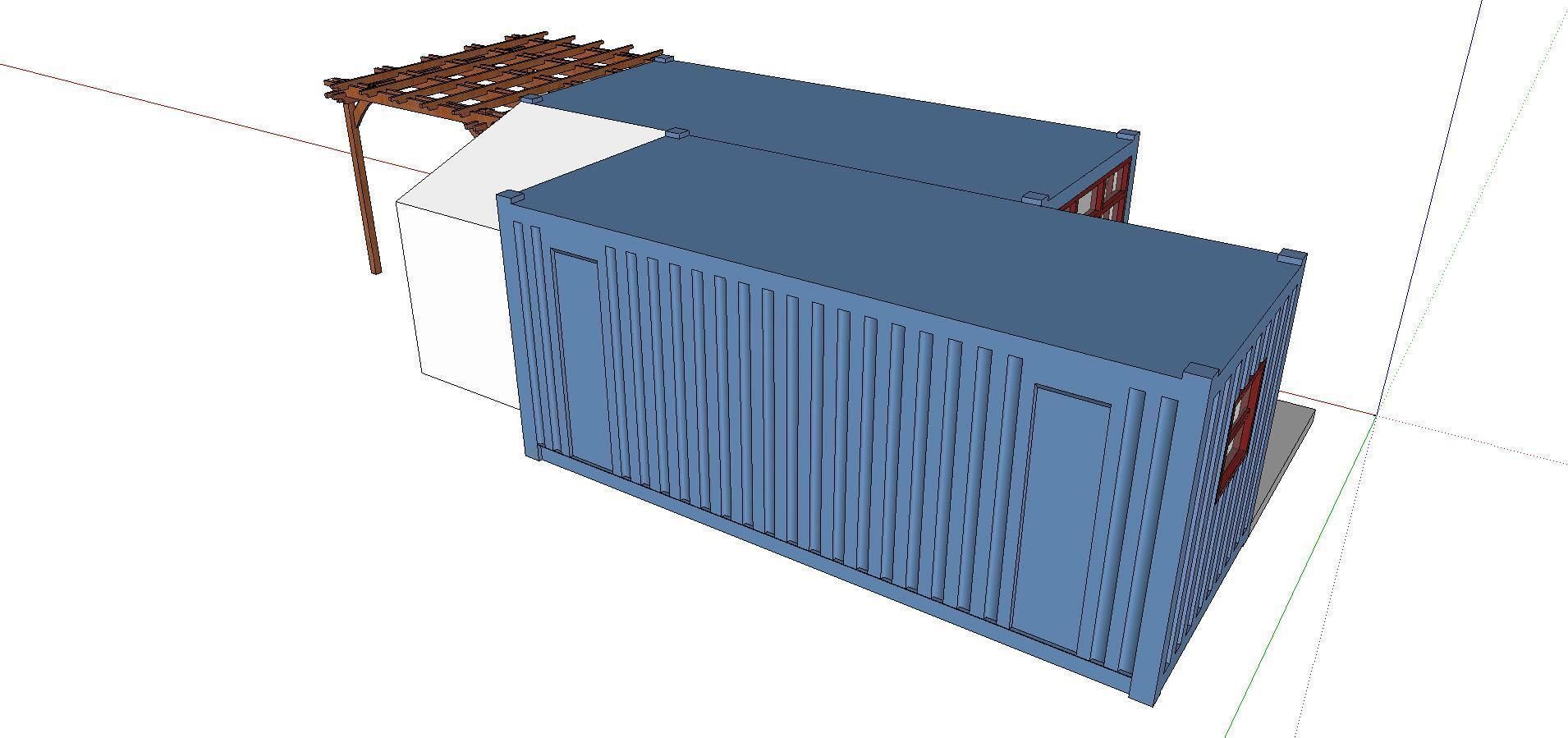 City Simple Art Building-Container-0271 3D model_3