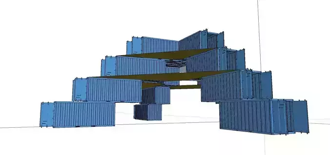 City Simple Art Building-Container-0270