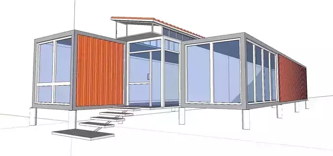 City Simple Art Building-Container-0264