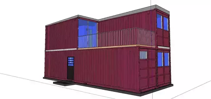 City Simple Art Building-Container-0260