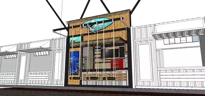 City Simple Art Building-Container-0245