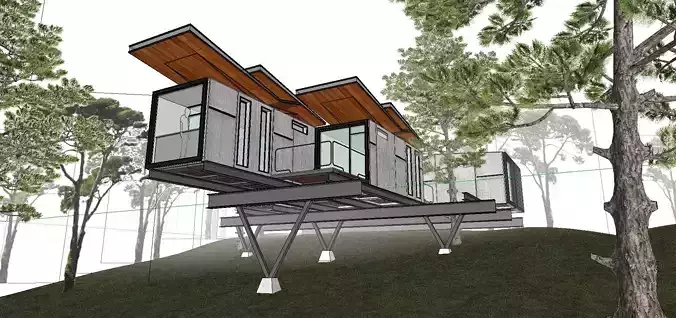 City Simple Art Building-Container-0236