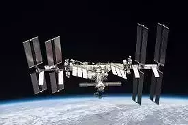 The international space station 3D model