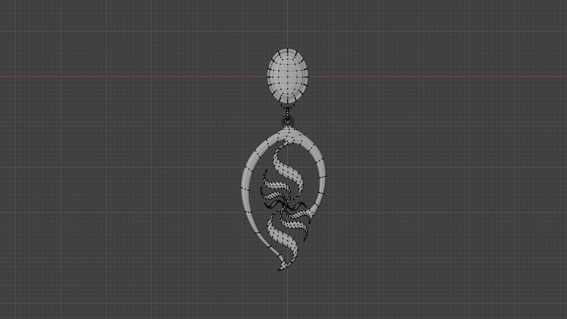 Ear Rings 3D model_2