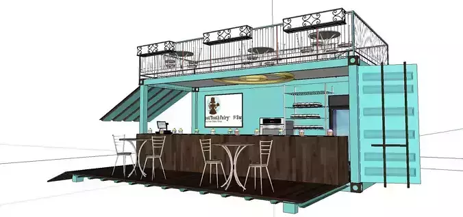 City Simple Art Building-Container-0232