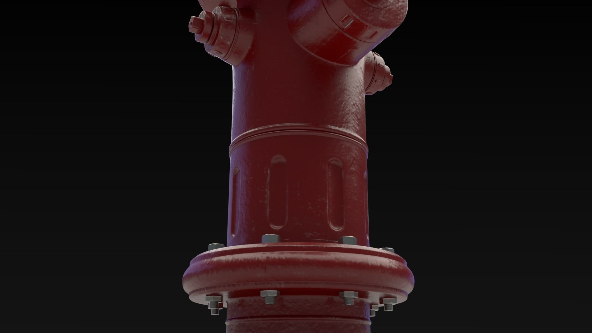 Fire Hydrant 3D model_4