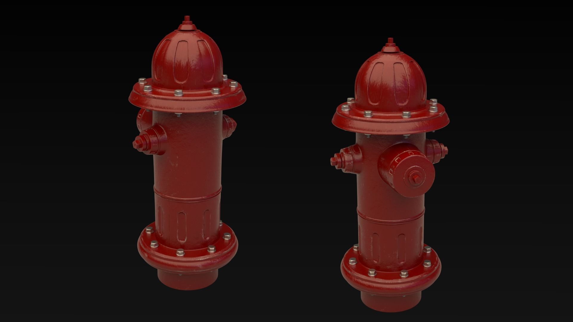 Fire Hydrant 3D model_2