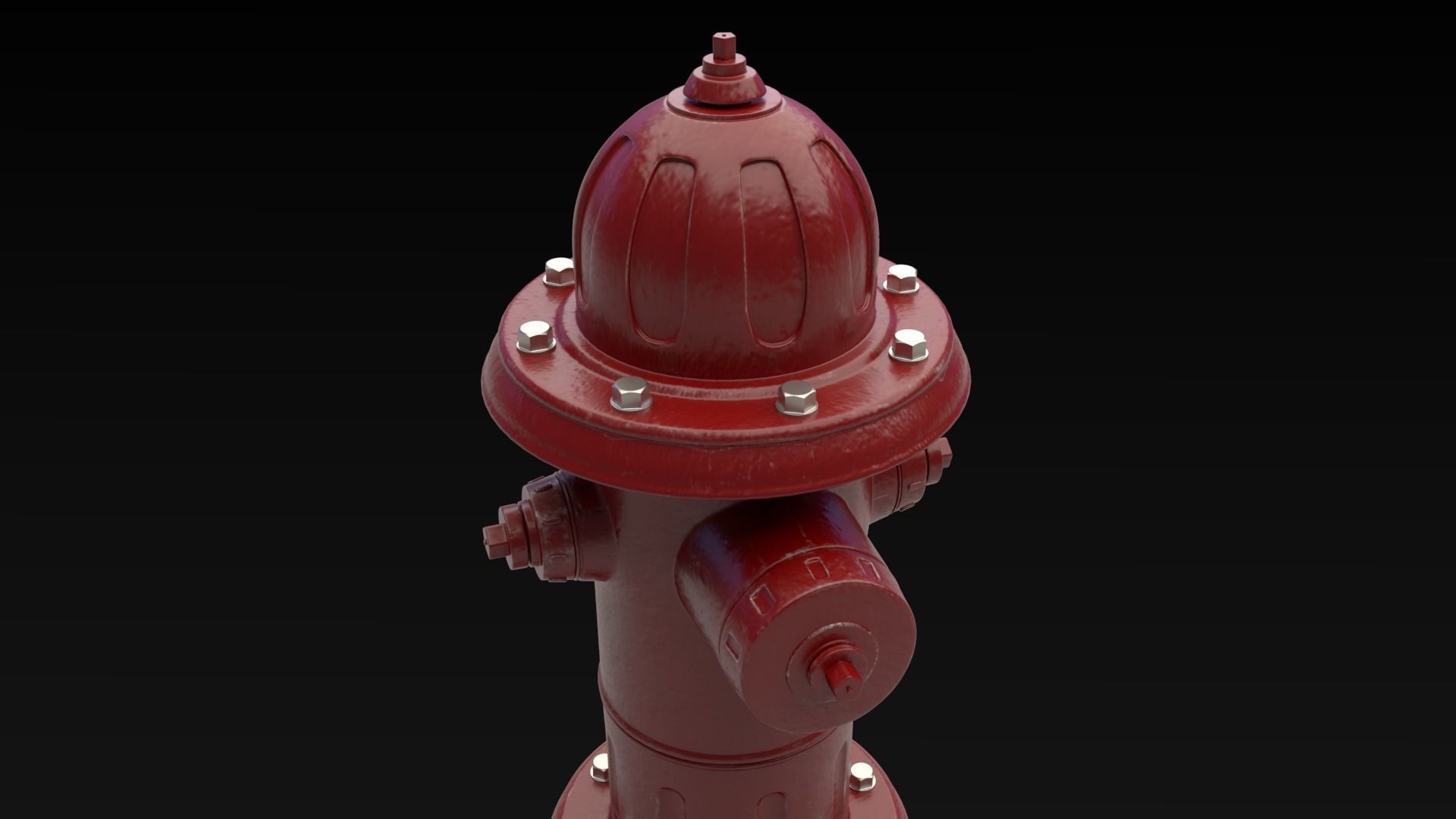Fire Hydrant 3D model_3