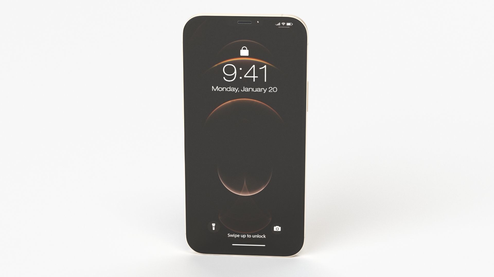 Apple iPhone 12 Pro Gold 3D model_25