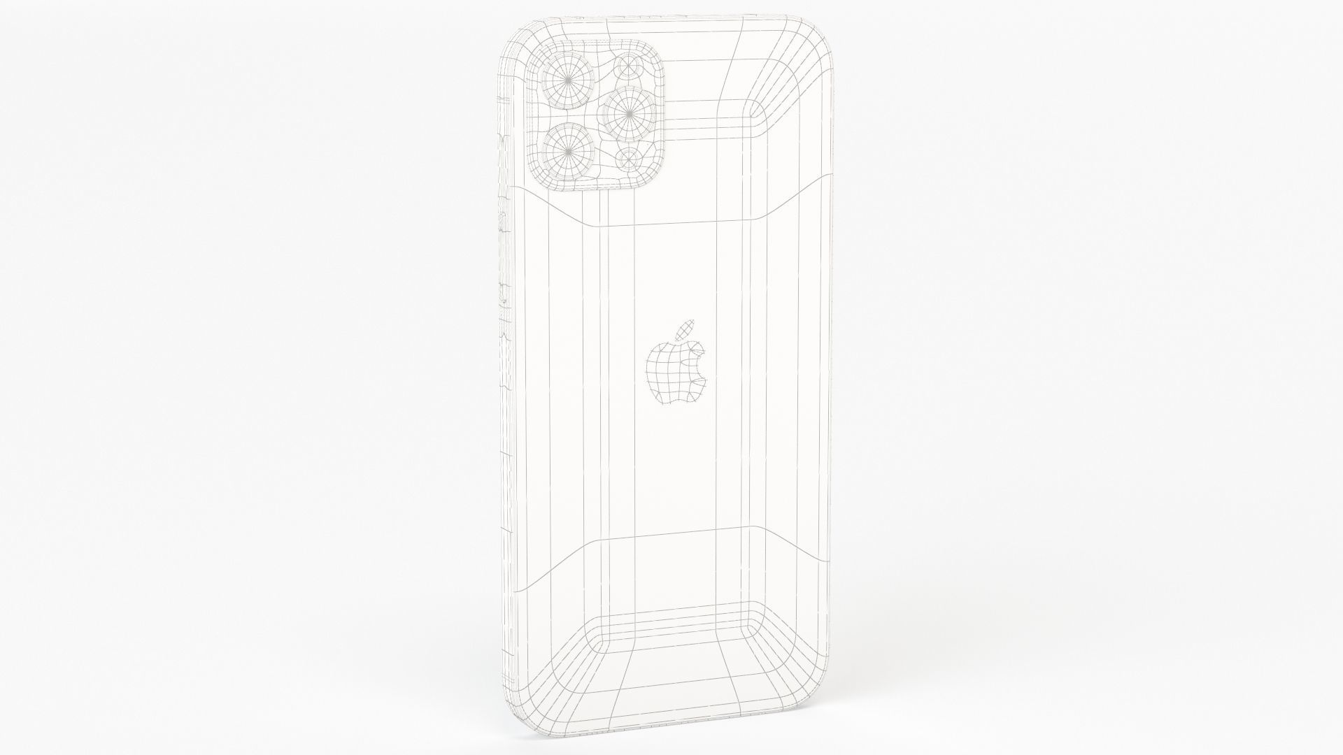 Apple iPhone 12 Pro Gold 3D model_11