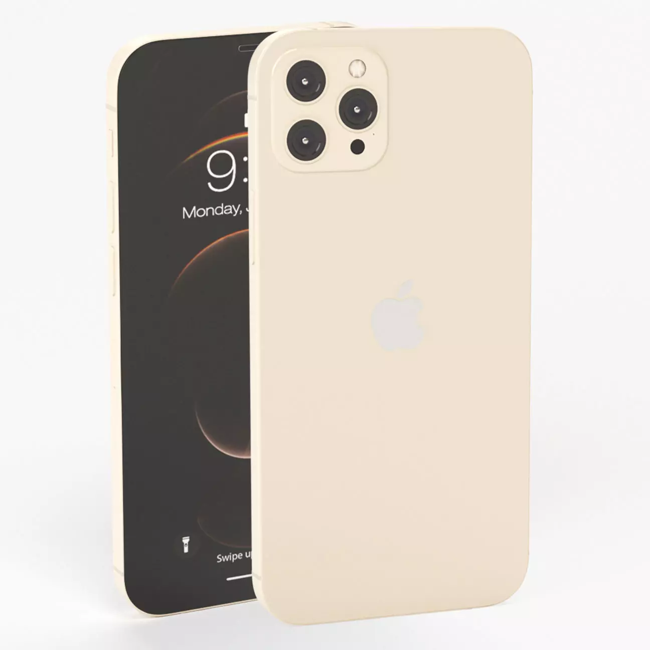 Apple iPhone 12 Pro Gold 3D model_0
