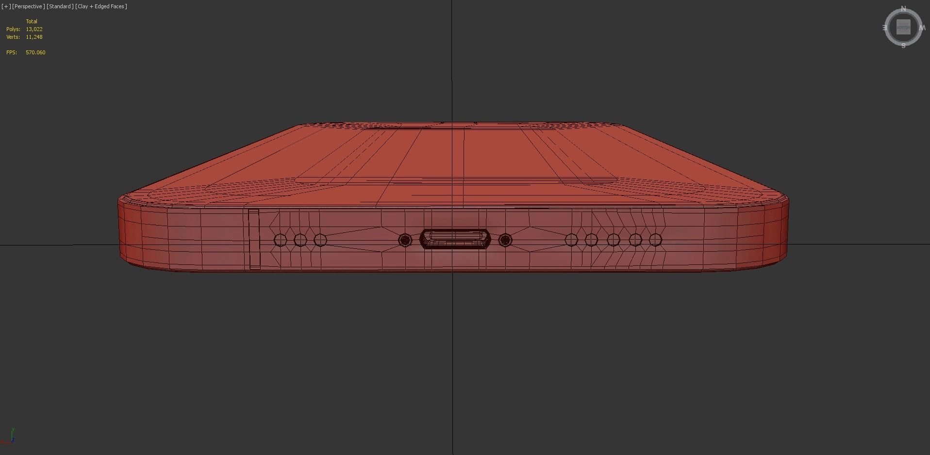 Apple iPhone 12 Pro Gold 3D model_6