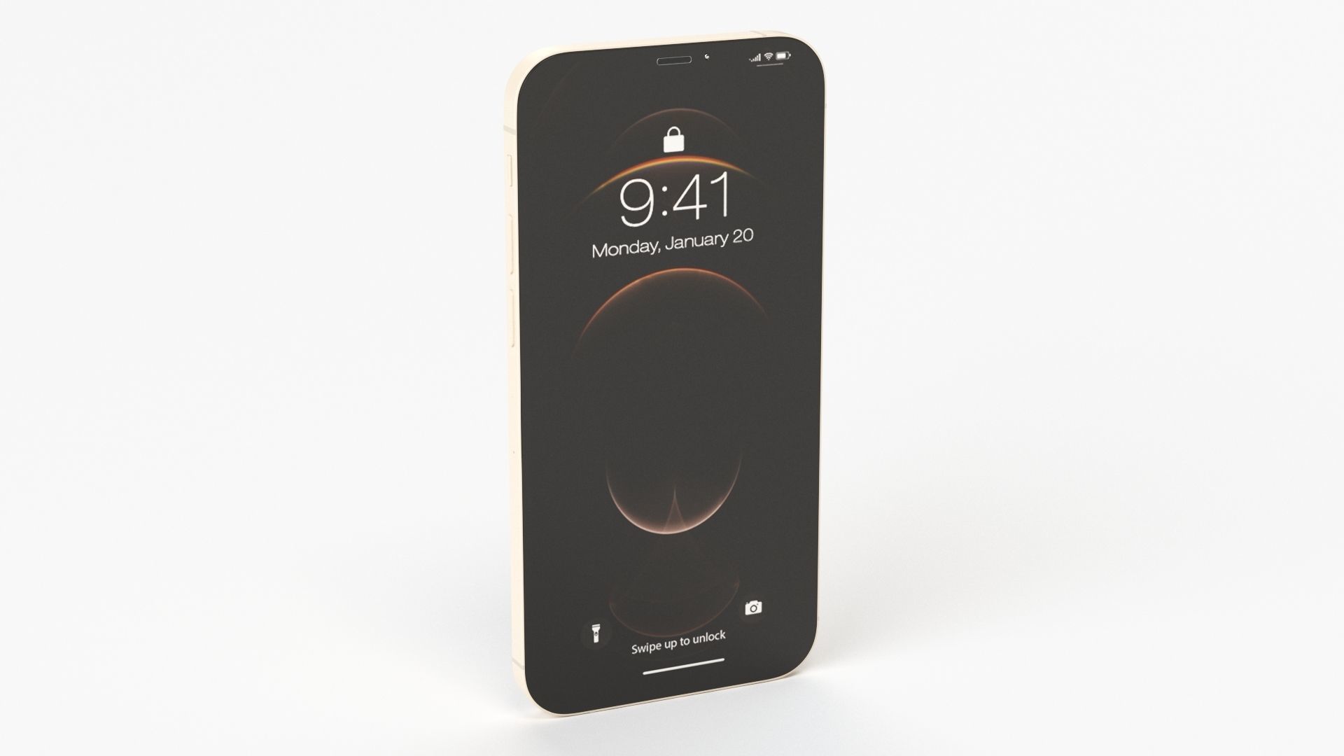 Apple iPhone 12 Pro Gold 3D model_26