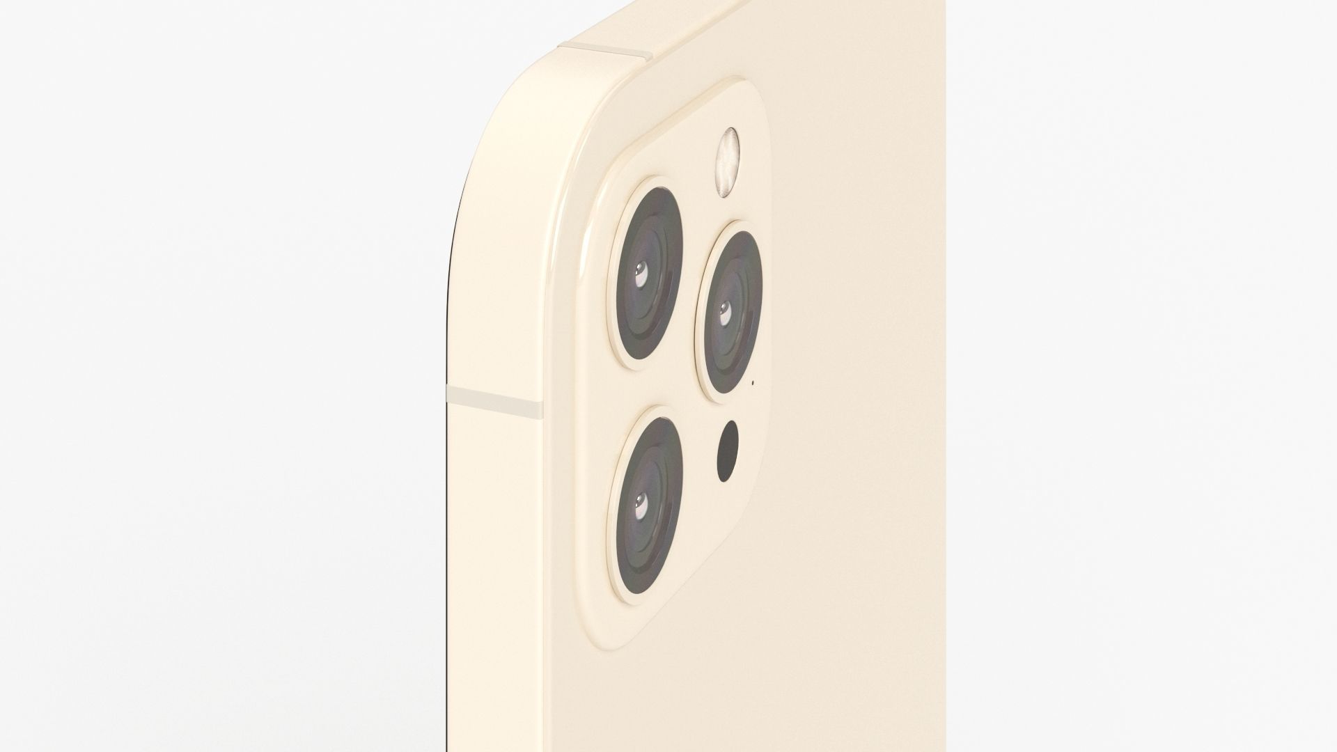 Apple iPhone 12 Pro Gold 3D model_3