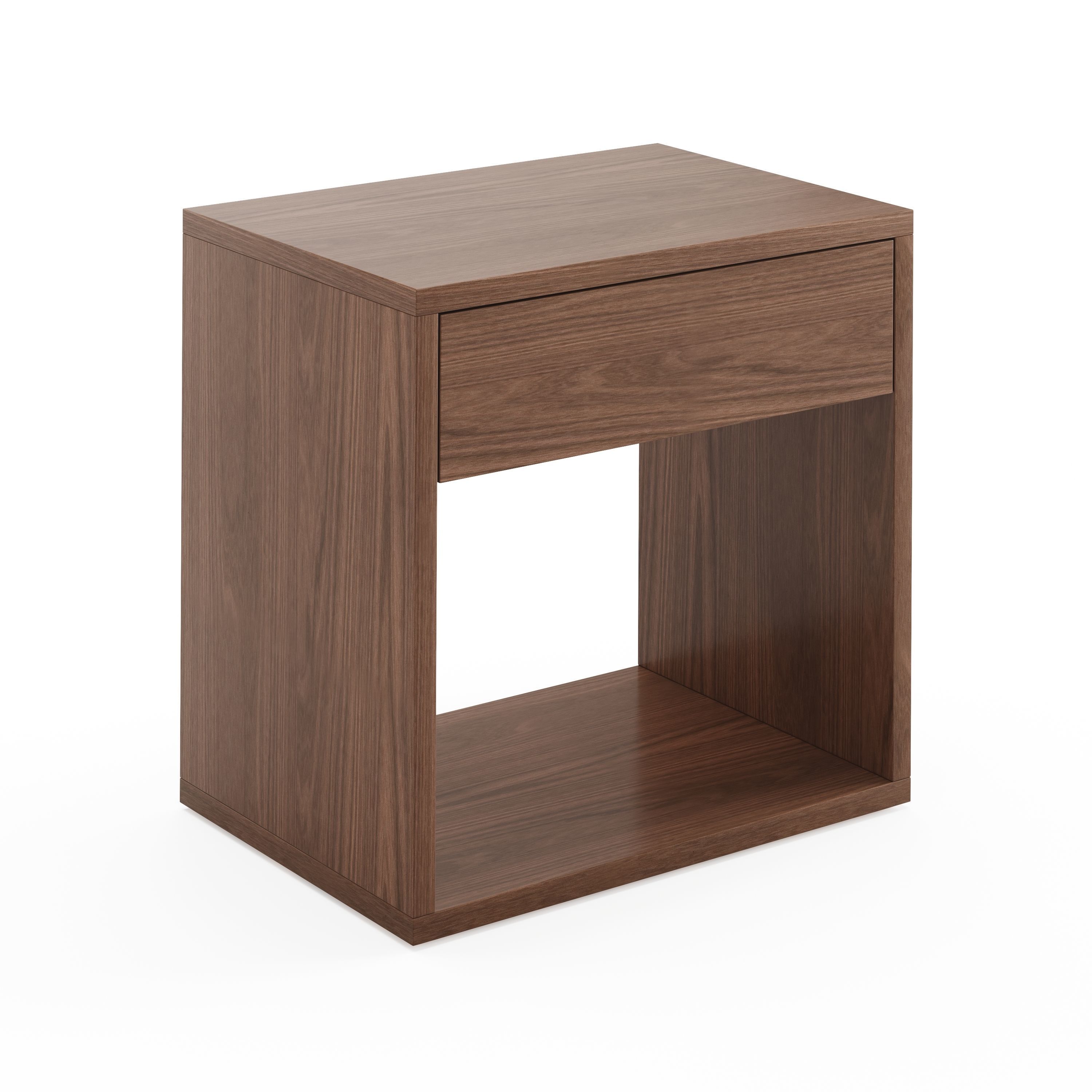 Cube - Bedside Drawer Table 3D model_2