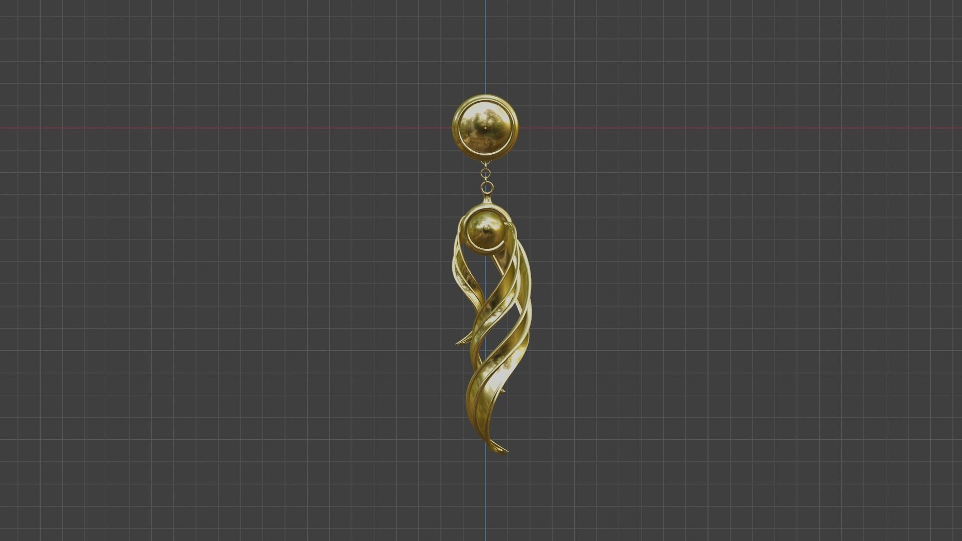Ear Rings 3D model_1