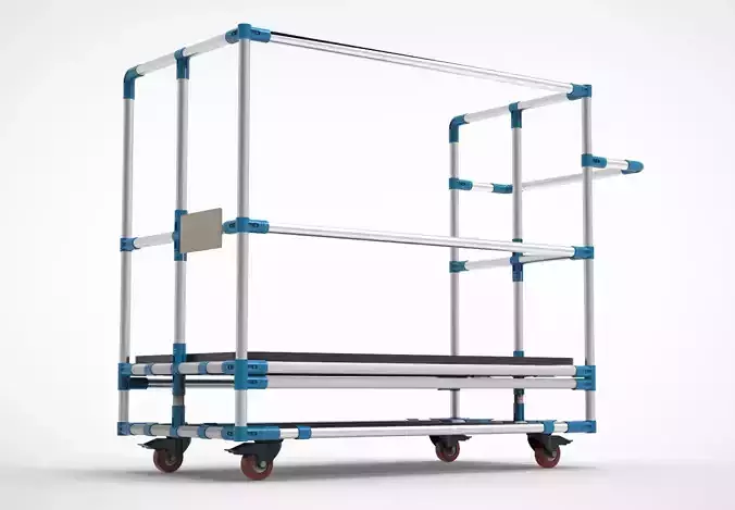 Hand Truck For Using Assembling  Factory Warehouses