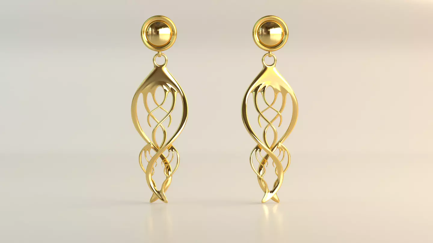 Ear Rings 3D model