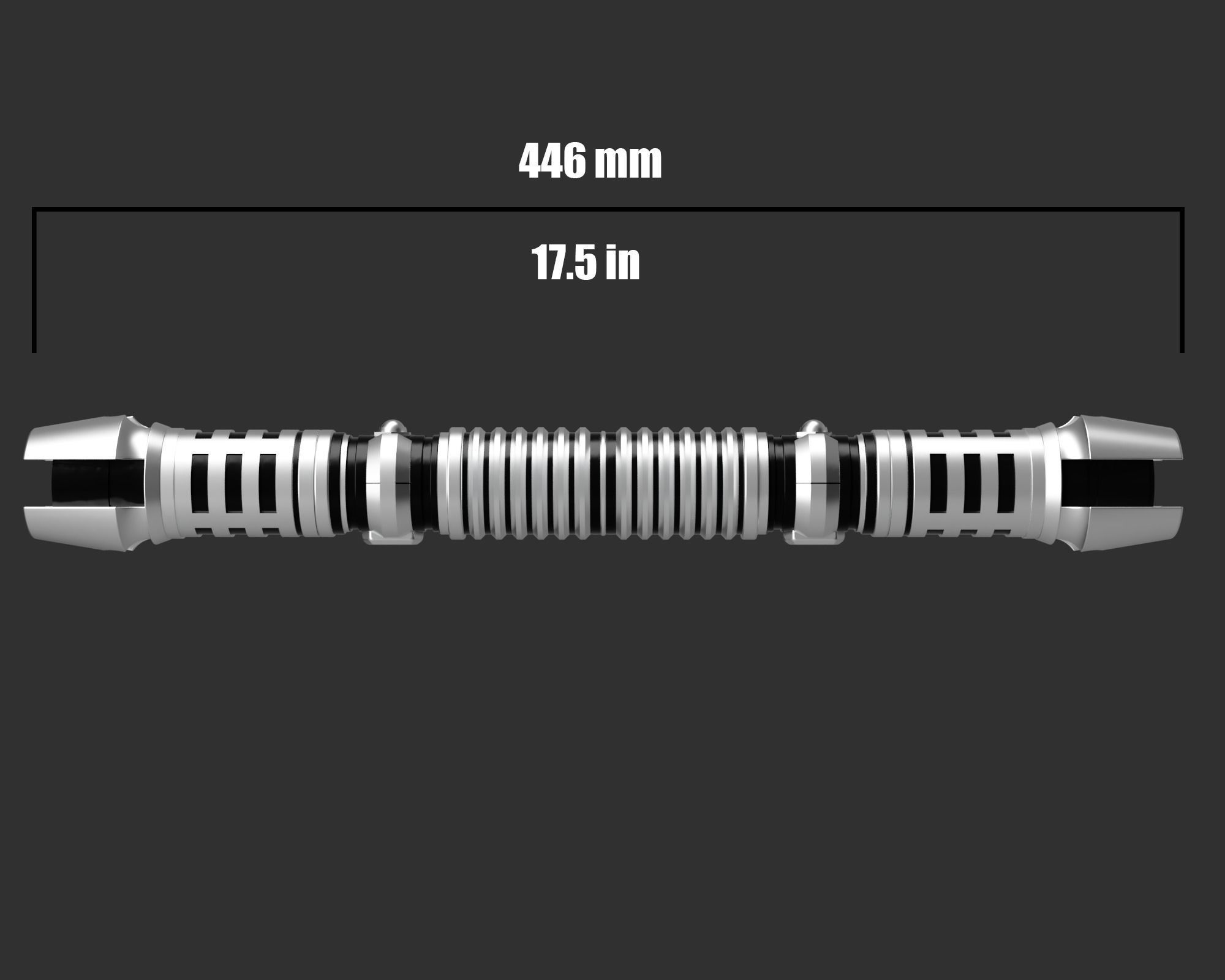 Power and Control - Jedi Fallen Order Lightsaber 3D Print 3D print model_9