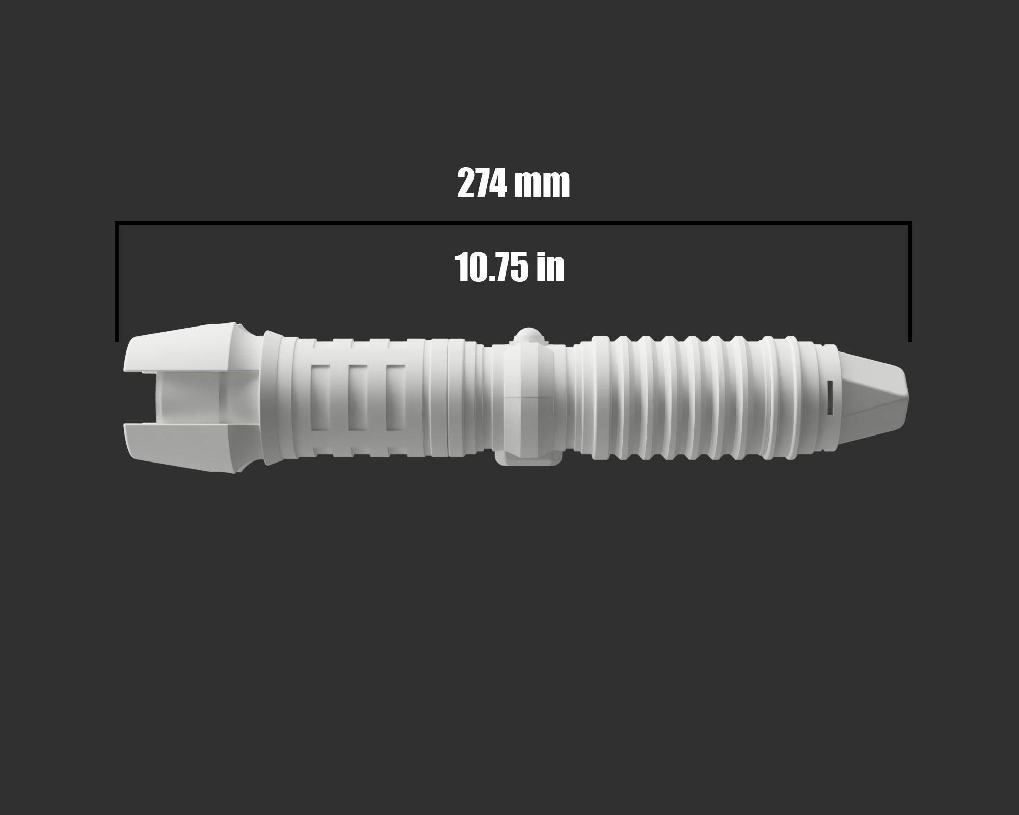 Power and Control - Jedi Fallen Order Lightsaber 3D Print 3D print model_7