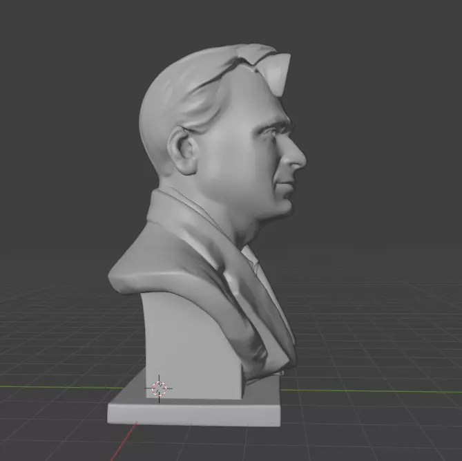 Christopher Nolan 3D print model_4