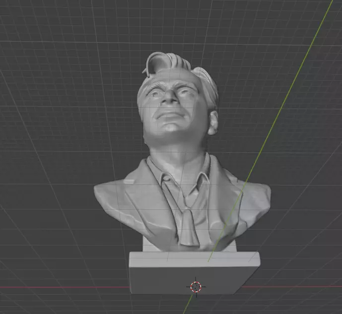 Christopher Nolan 3D print model_13