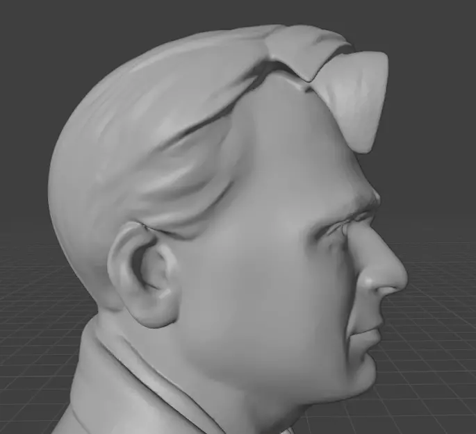 Christopher Nolan 3D print model_11