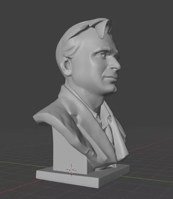 Christopher Nolan 3D print model_8