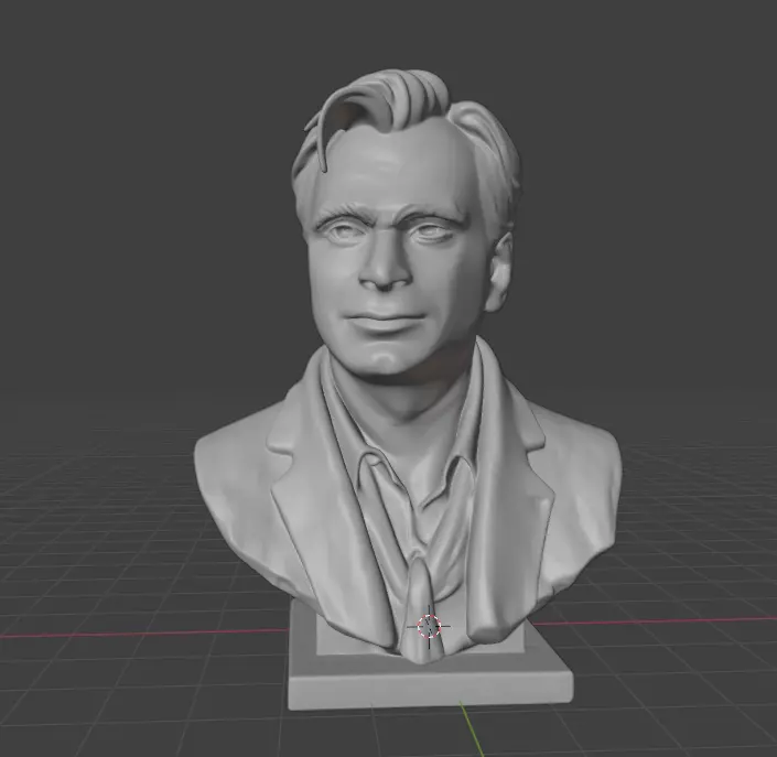 Christopher Nolan 3D print model_2