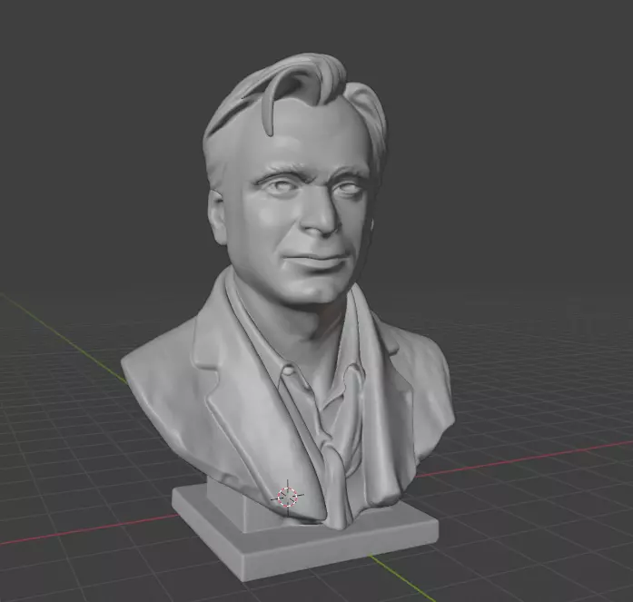 Christopher Nolan 3D print model_3