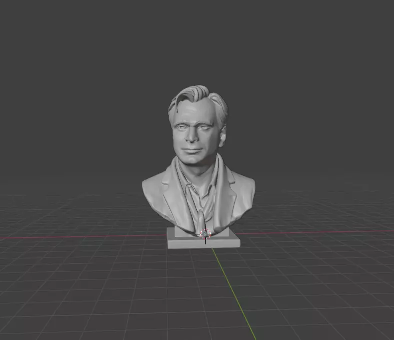 Christopher Nolan 3D print model_0