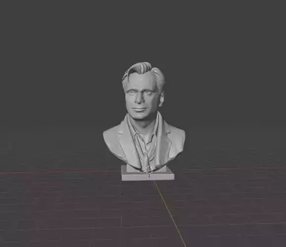 Christopher Nolan 3D print model Christopher Nolan 3D print model
