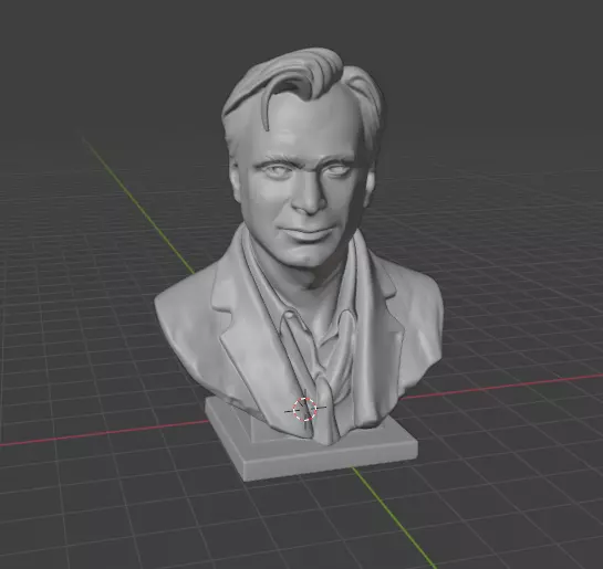 Christopher Nolan 3D print model_1