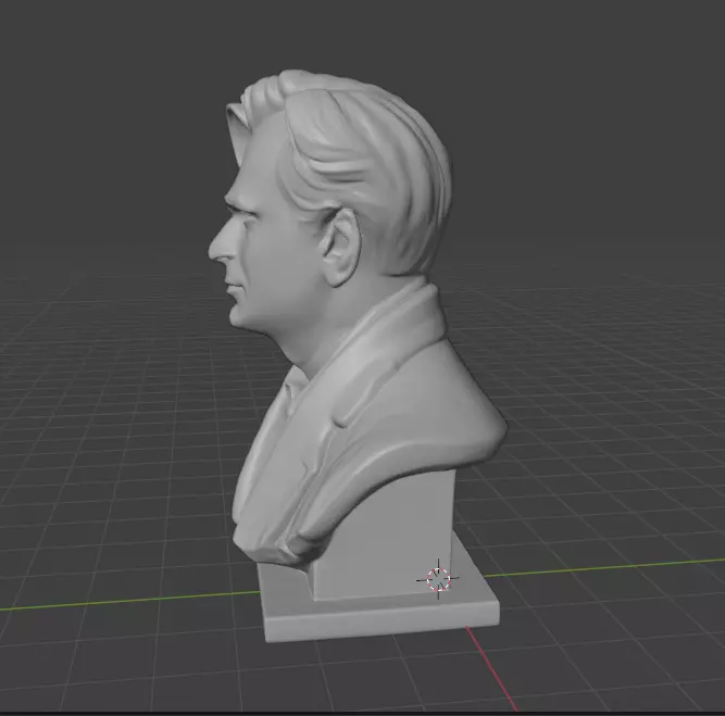 Christopher Nolan 3D print model_9