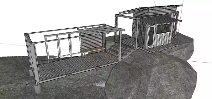 City Simple Art Building-Container-047