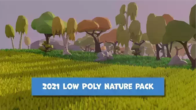SALE 2021 Low Poly Nature Pack - AR-VR - Game Ready