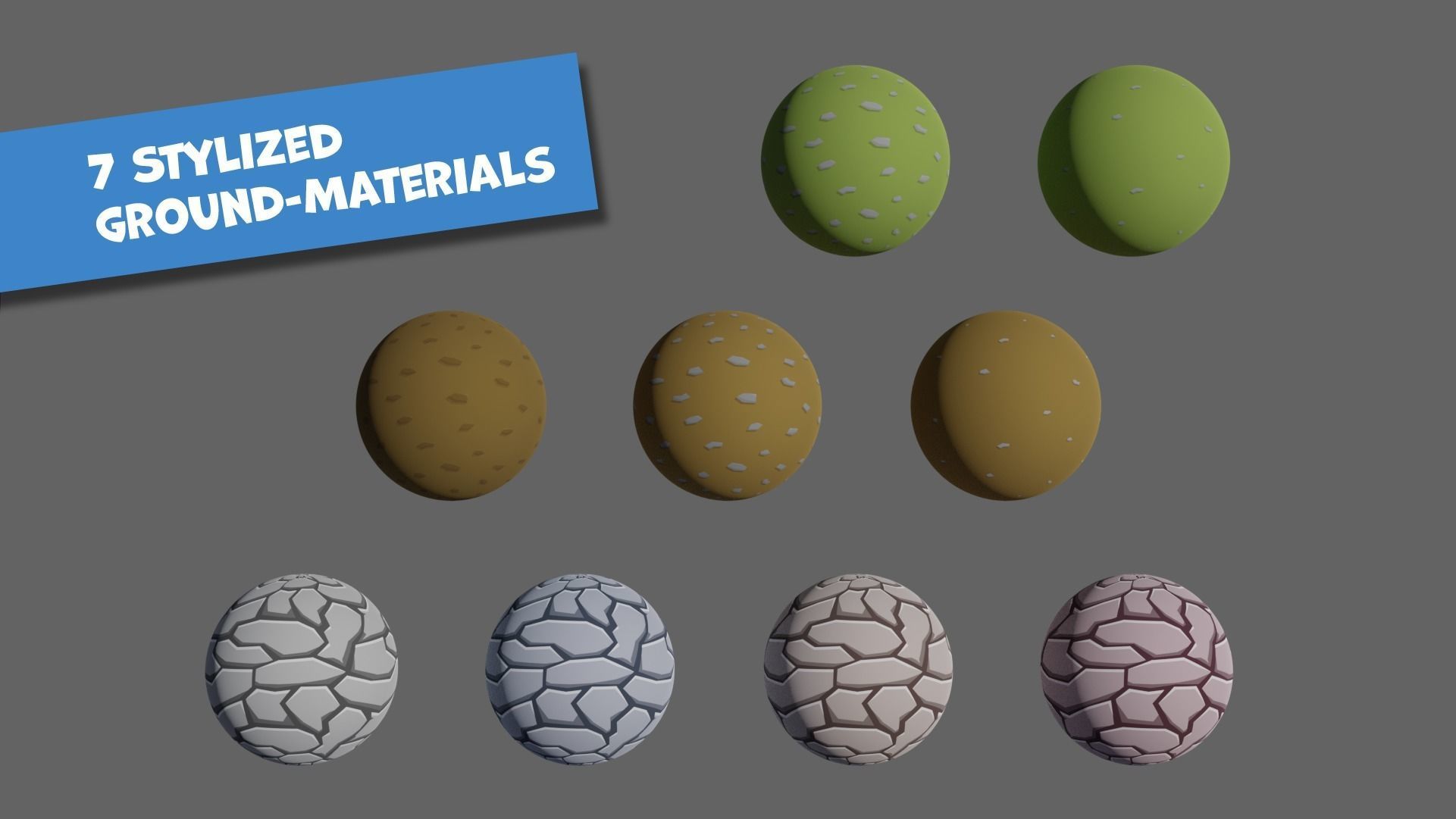 SALE 2021 Low Poly Nature Pack - AR-VR - Game Ready Low-poly 3D model_20