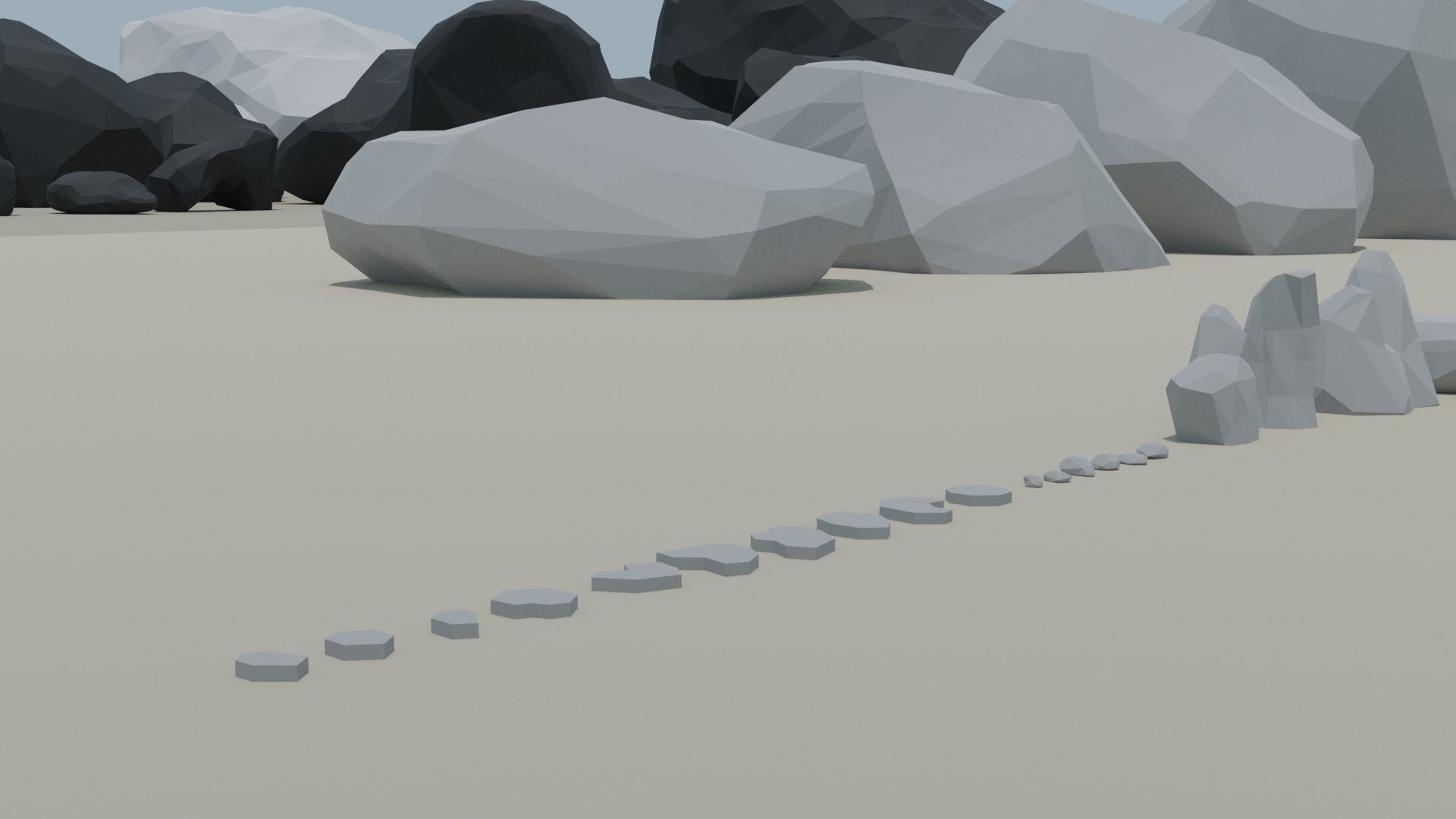 SALE 2021 Low Poly Nature Pack - AR-VR - Game Ready Low-poly 3D model_15