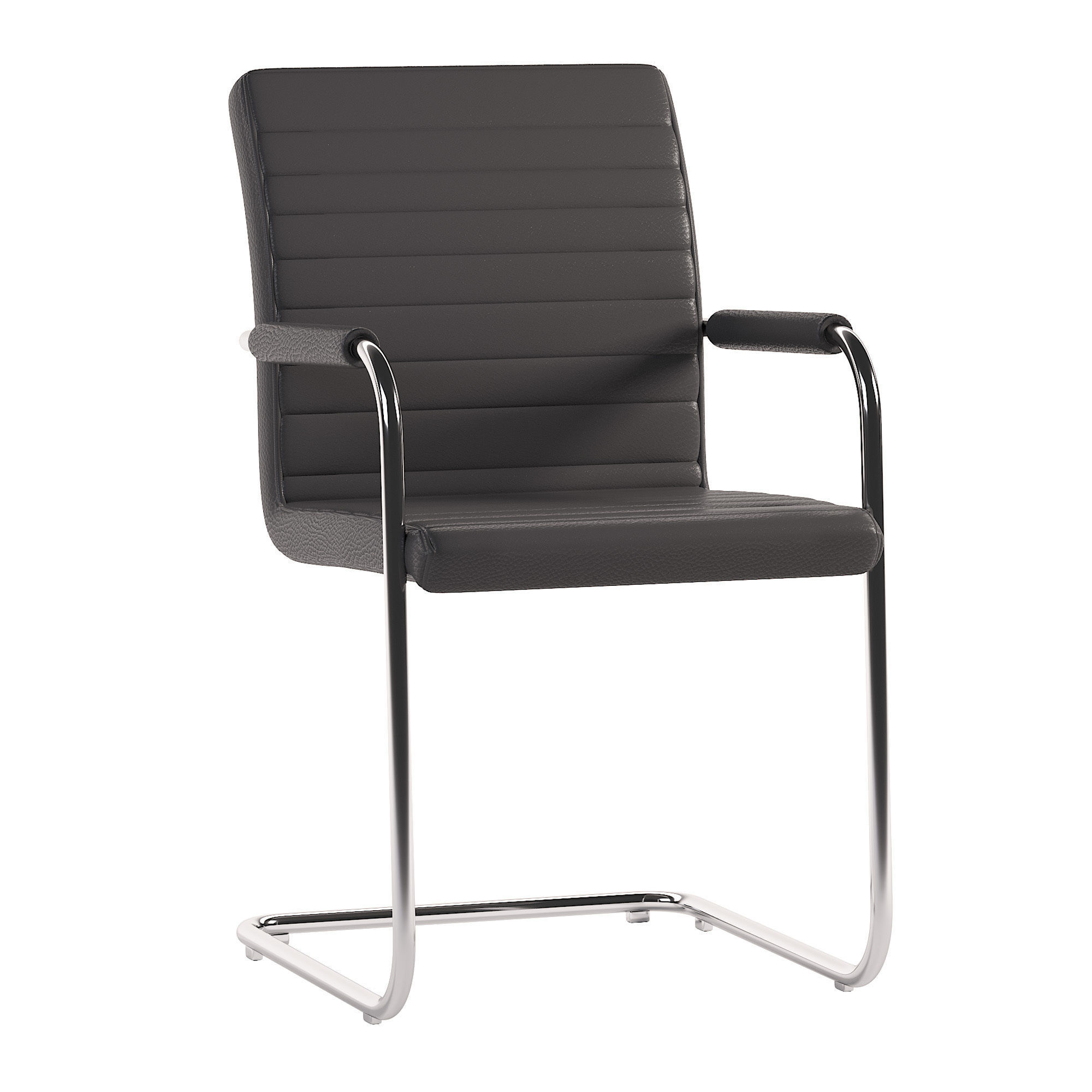 Chair modern  Low-poly 3D model_2