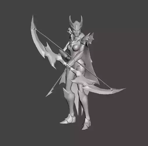 Marauder Ashe 3D Model