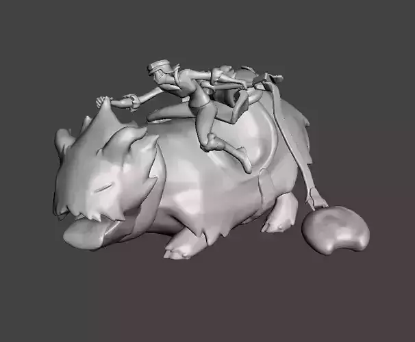 Poro Rider Sejuani 3D Model