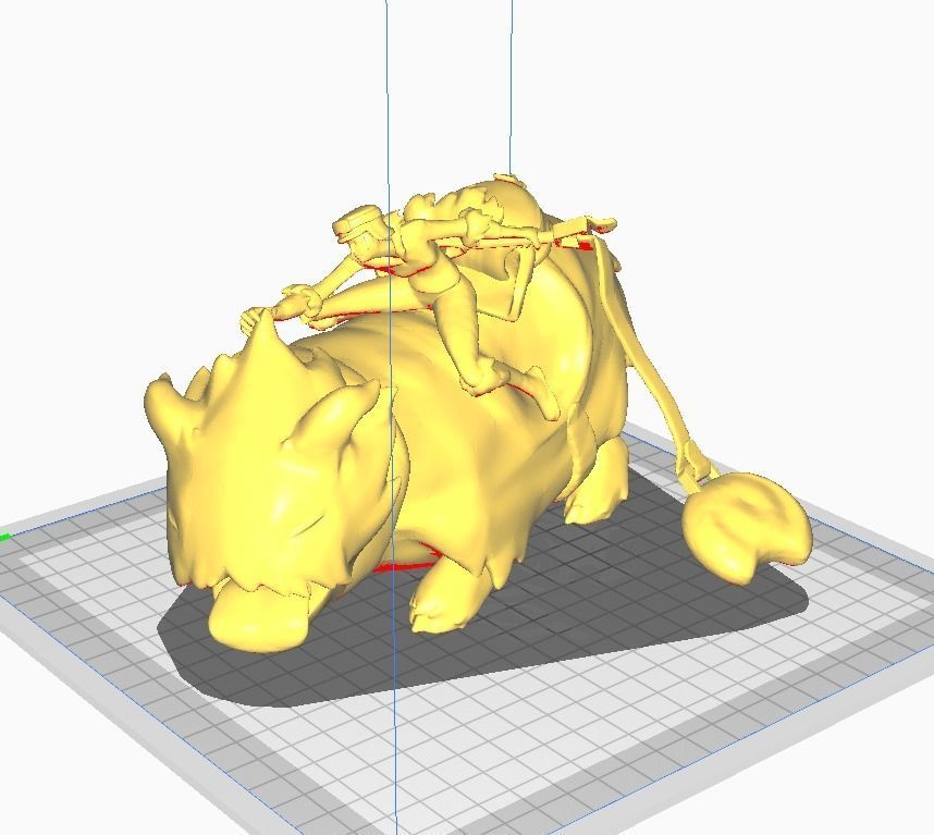 Poro Rider Sejuani 3D Model 3D print model_1