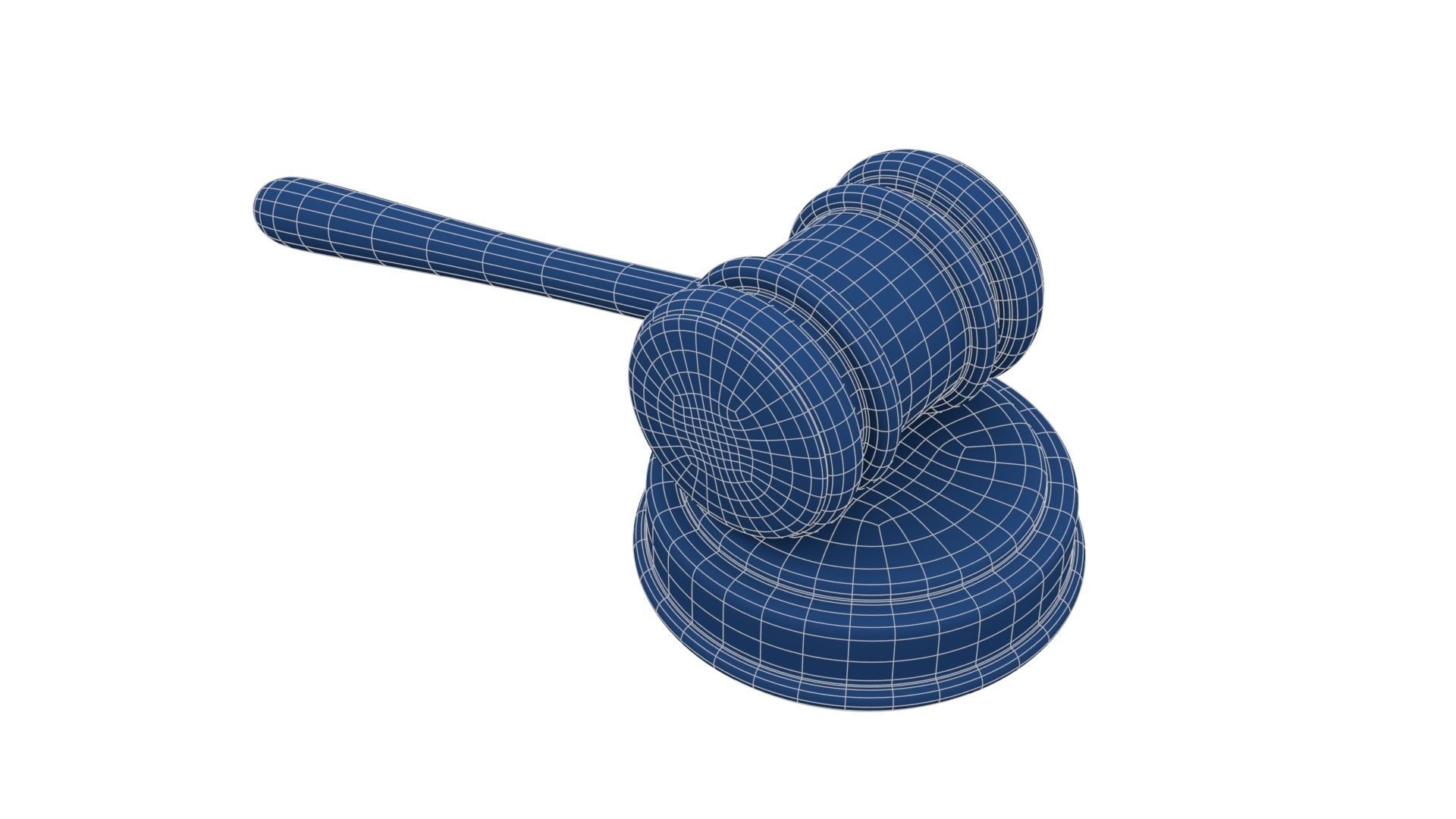 Judge Hammer 3D model_22