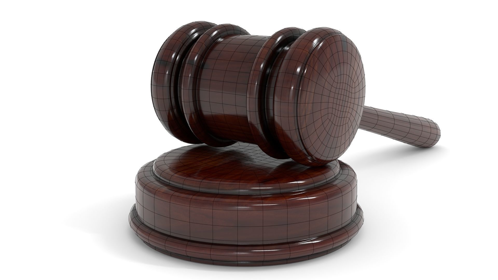 Judge Hammer 3D model_18