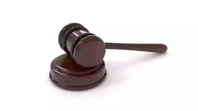 Judge Hammer 3D model