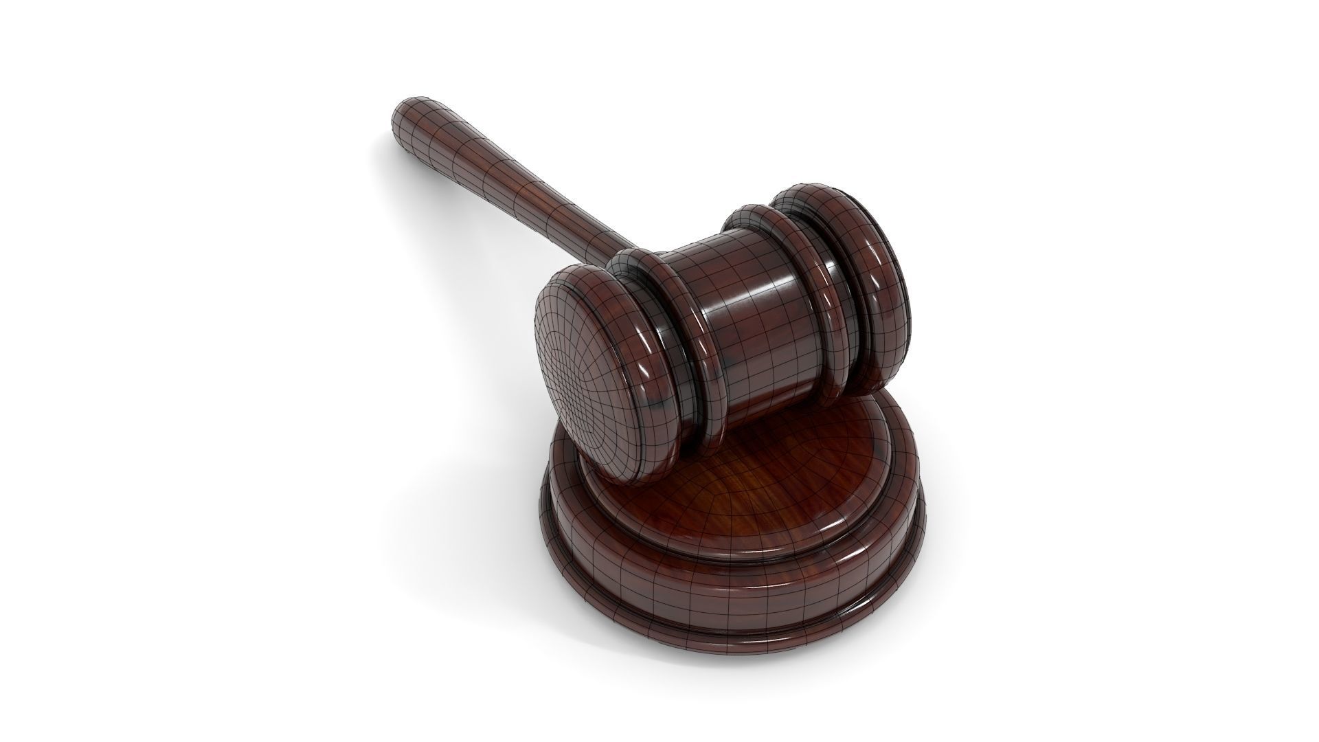 Judge Hammer 3D model_16