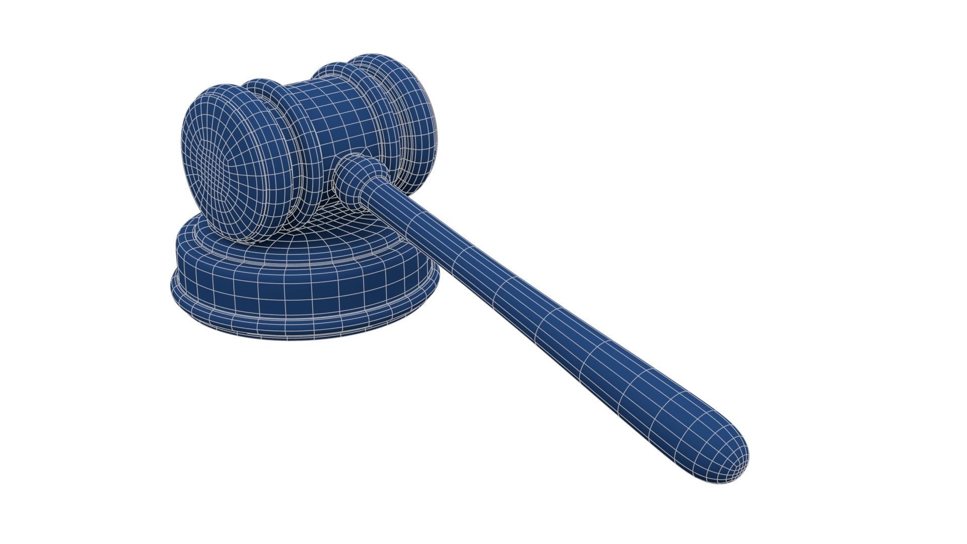 Judge Hammer 3D model_27